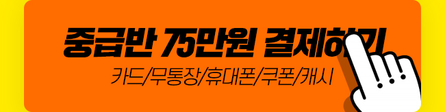 중급반 75만원 결제하기